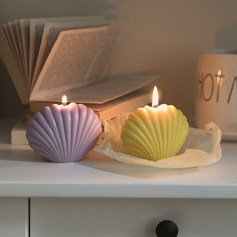 3D Ocean Shell Candle Mould DIY Plaster