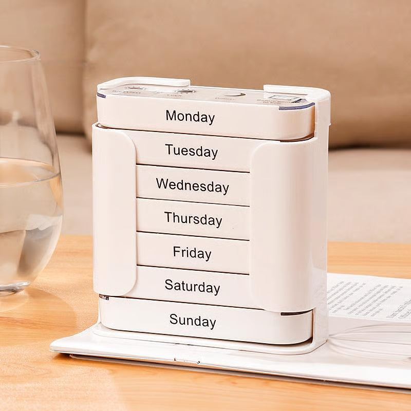 👍🏻7 Days 28 Compartments Pill Organizer