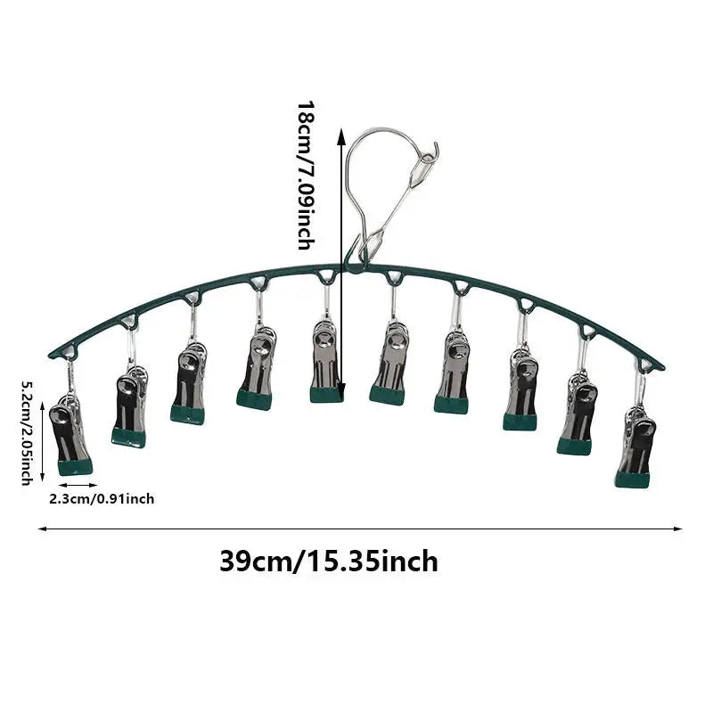 1PC Hanger Home Space Saving Curved Yoga Pants And Leggings Closet Organizer