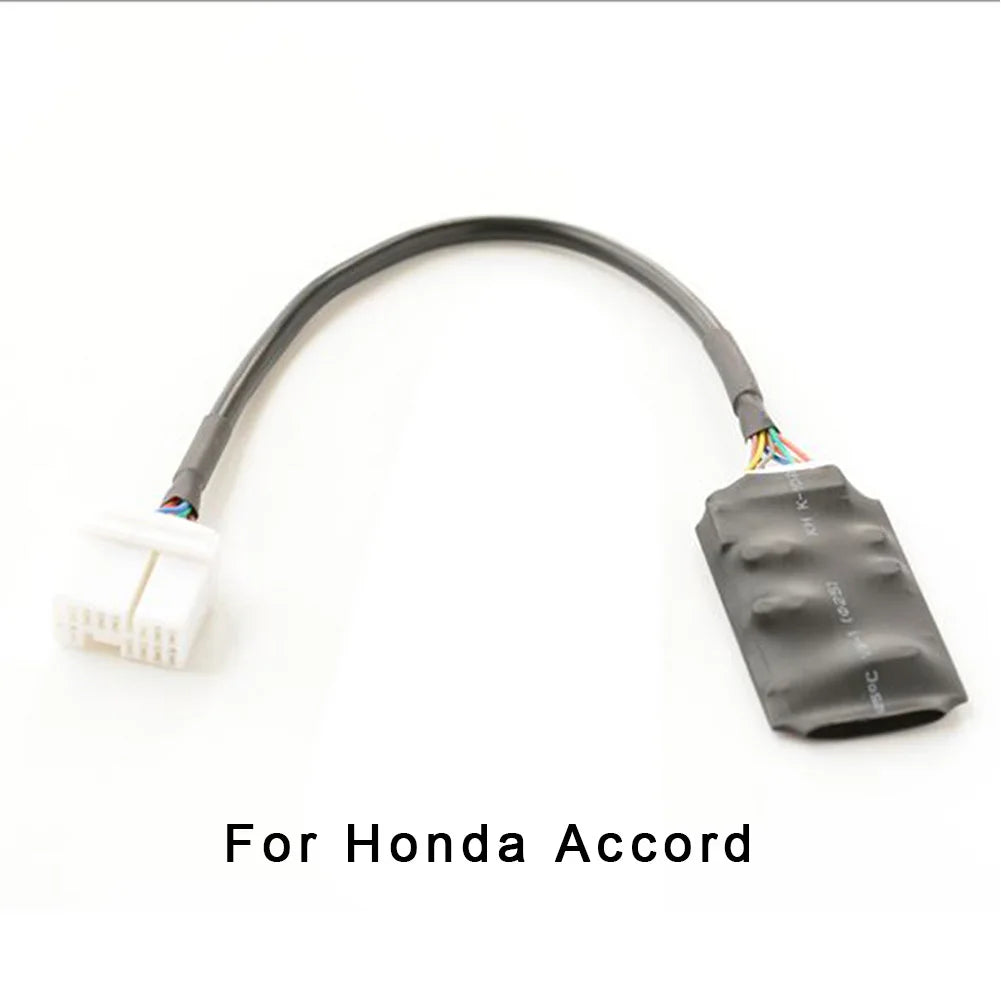 Car Radio Audio Adapter Bluetooth Aux Cable Microphone Handsfree For Accord For Civic For Odyssey Interface Adapter Music Aux