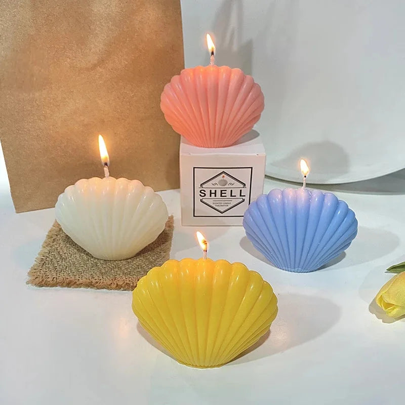3D Ocean Shell Candle Mould DIY Plaster