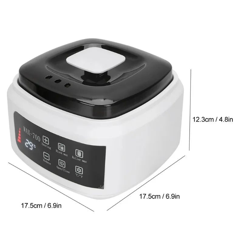 500ml Wax Heater Automatic Temperature Control Electric Hair Homeuse Removal Wax‑Melt Warmer Waxing Machine Epilator Quick Heate