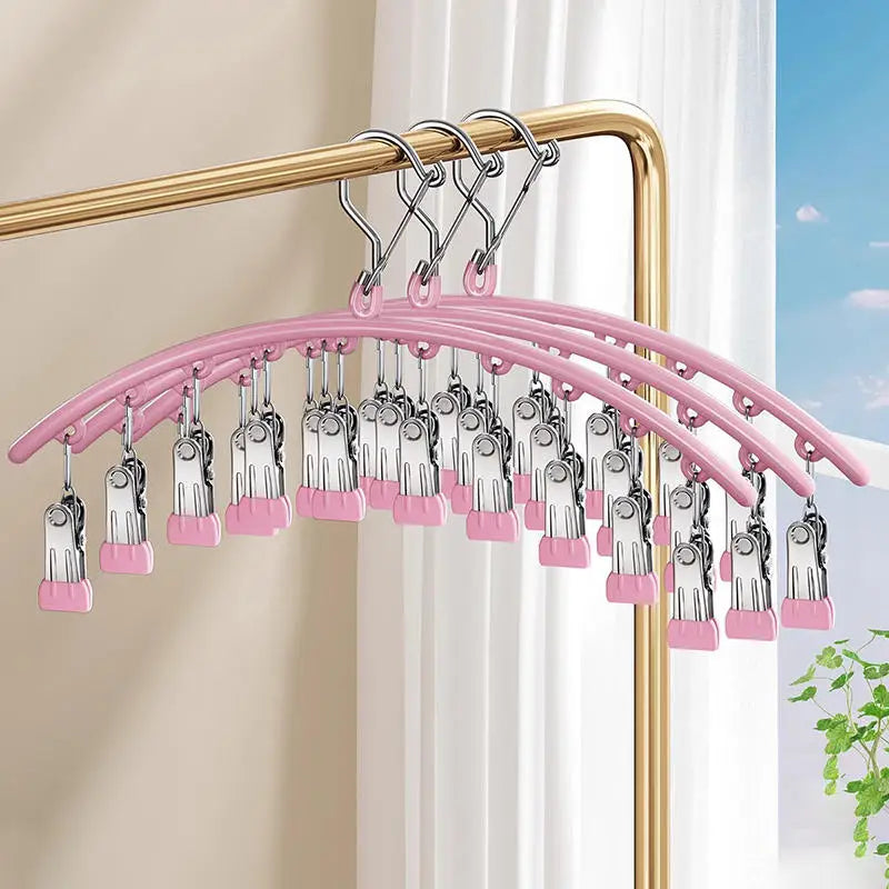 1PC Hanger Home Space Saving Curved Yoga Pants And Leggings Closet Organizer