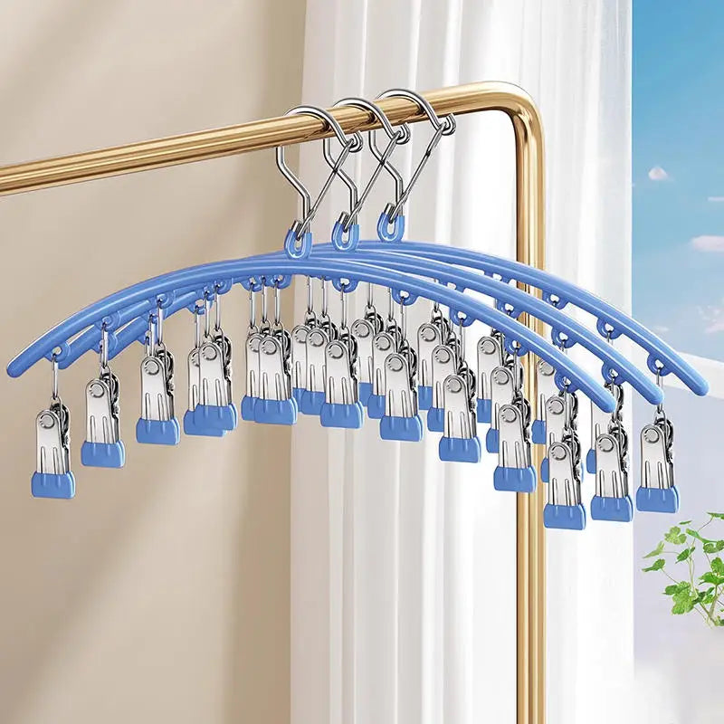 1PC Hanger Home Space Saving Curved Yoga Pants And Leggings Closet Organizer