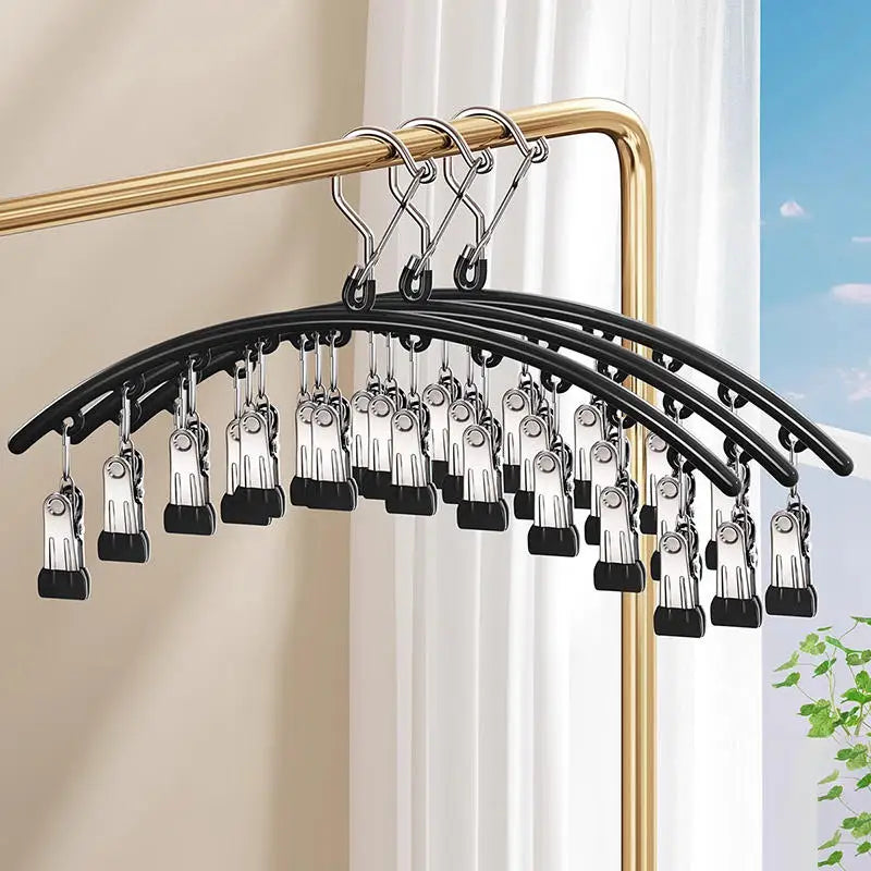 1PC Hanger Home Space Saving Curved Yoga Pants And Leggings Closet Organizer