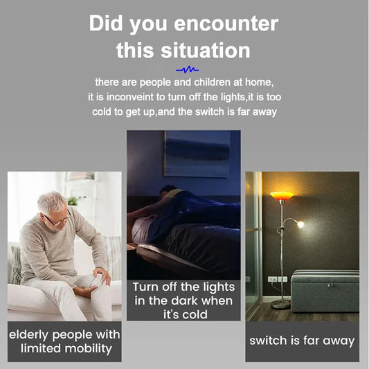 2025 Hot Infrared Remote Control Smart LED Lampholder E27 AC85-265V Universal Socket Timer Color Changing Easy Install for Home