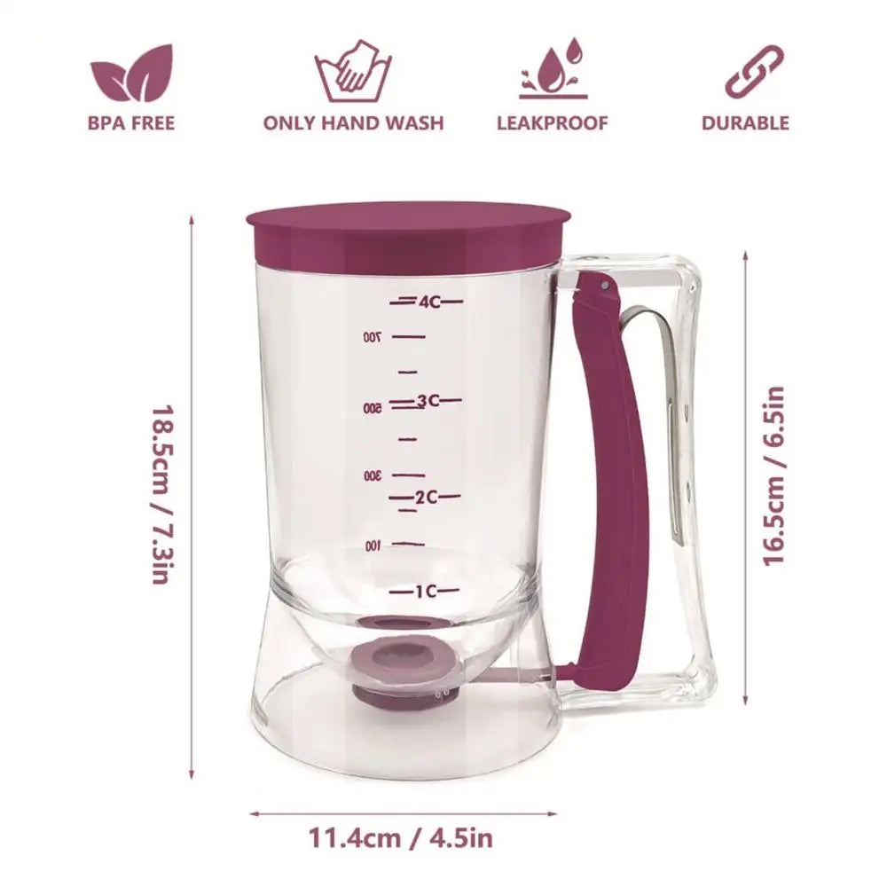 Hand-Held Batter Dispenser Pancake