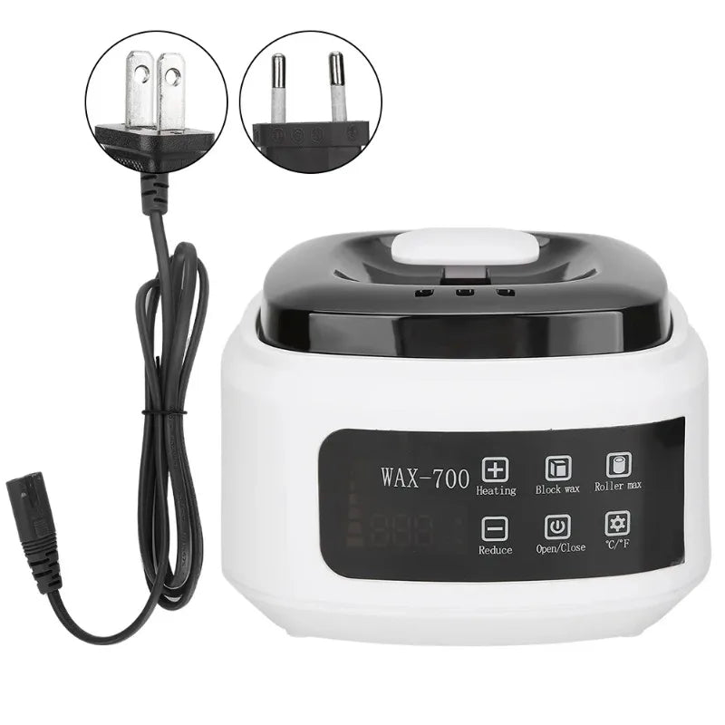500ml Wax Heater Automatic Temperature Control Electric Hair Homeuse Removal Wax‑Melt Warmer Waxing Machine Epilator Quick Heate