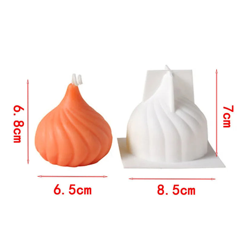 3D Ocean Shell Candle Mould DIY Plaster