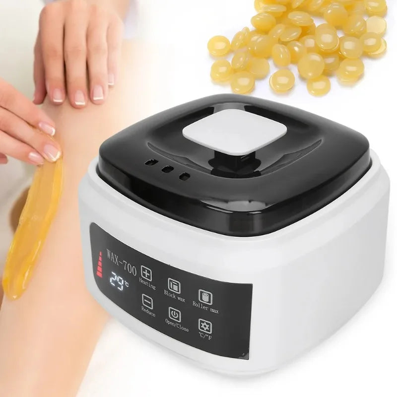 500ml Wax Heater Automatic Temperature Control Electric Hair Homeuse Removal Wax‑Melt Warmer Waxing Machine Epilator Quick Heate