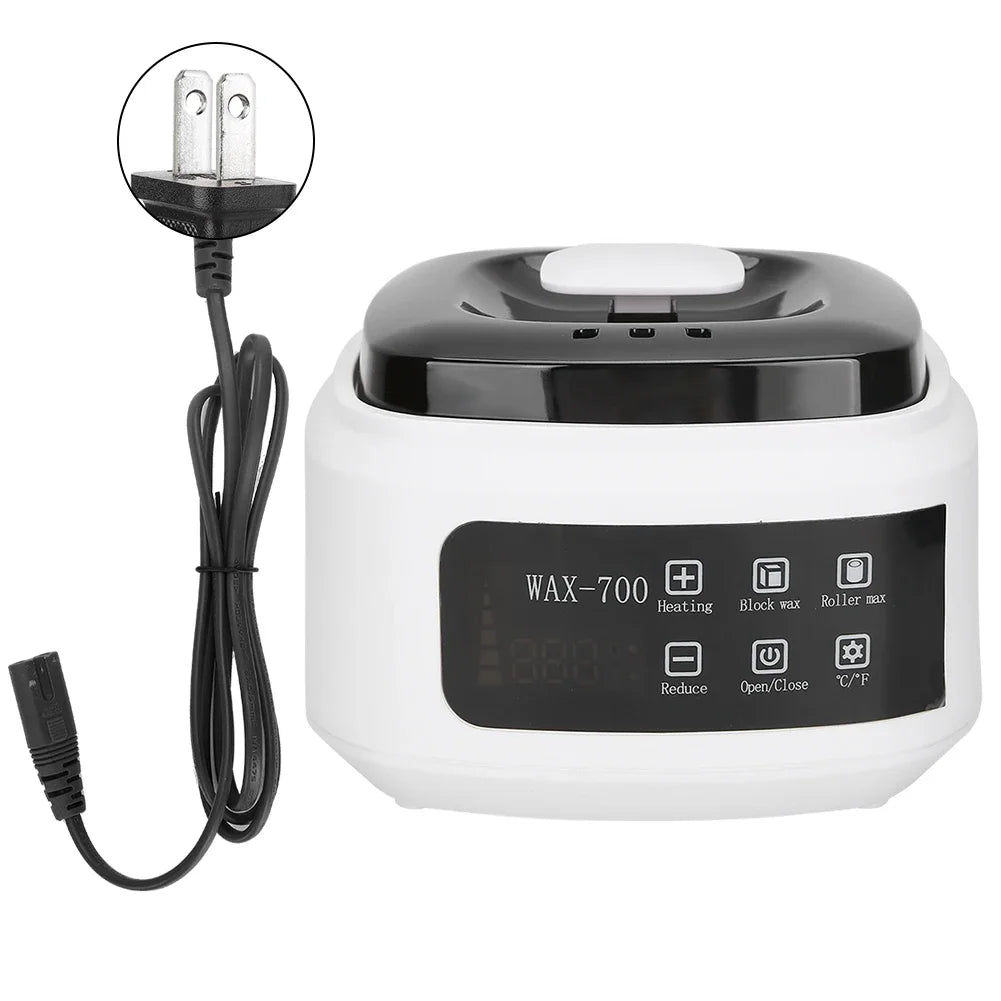 500ml Wax Heater Automatic Temperature Control Electric Hair Homeuse Removal Wax‑Melt Warmer Waxing Machine Epilator Quick Heate