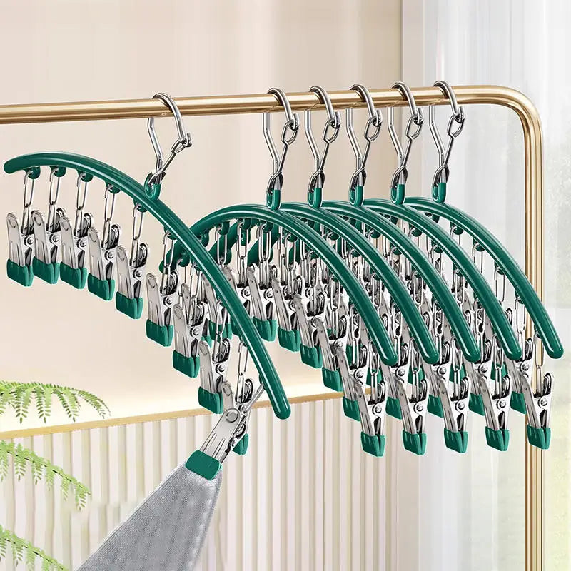 1PC Hanger Home Space Saving Curved Yoga Pants And Leggings Closet Organizer