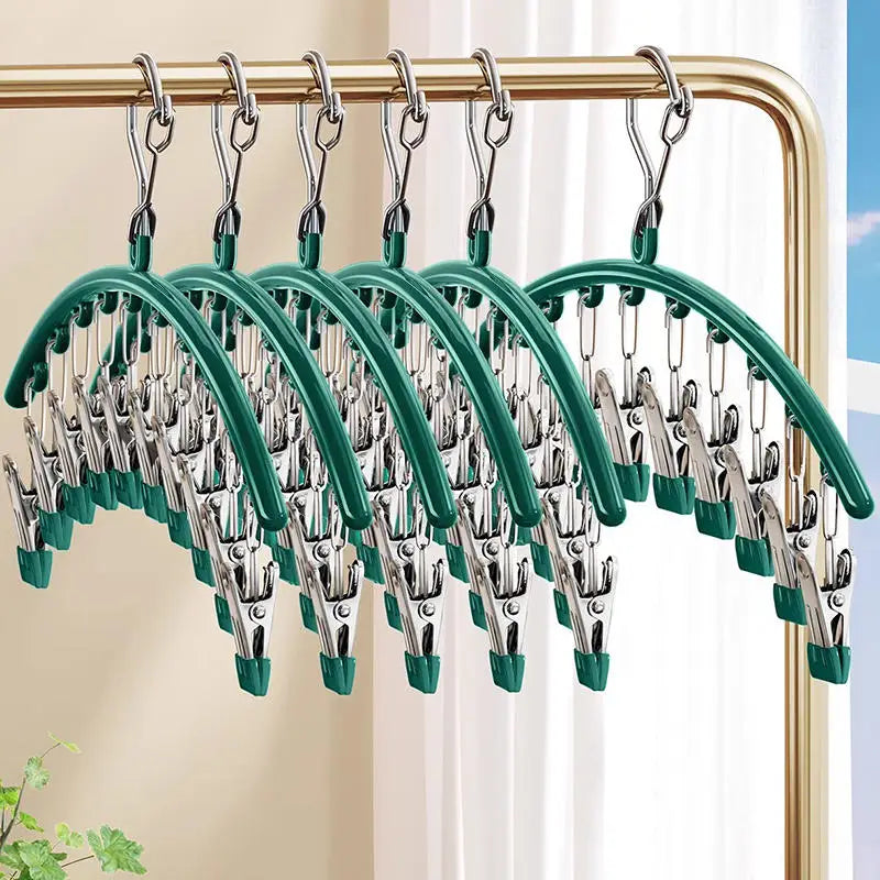 1PC Hanger Home Space Saving Curved Yoga Pants And Leggings Closet Organizer