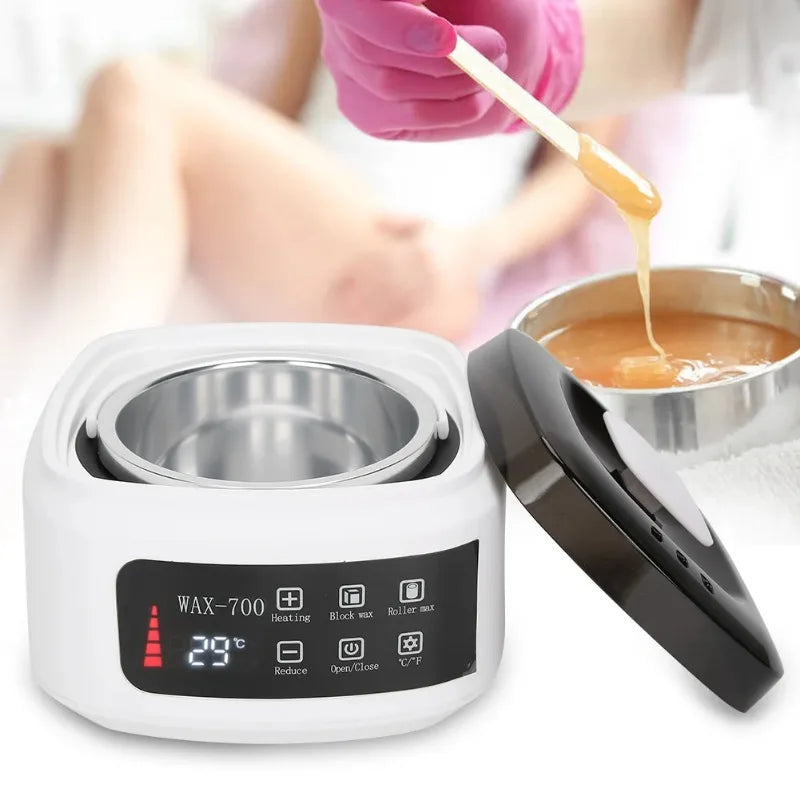 500ml Wax Heater Automatic Temperature Control Electric Hair Homeuse Removal Wax‑Melt Warmer Waxing Machine Epilator Quick Heate