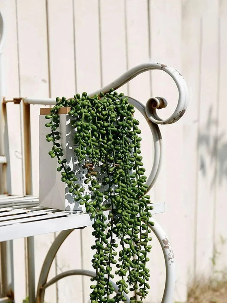 1PC Artificial Green Plants, Love Tears