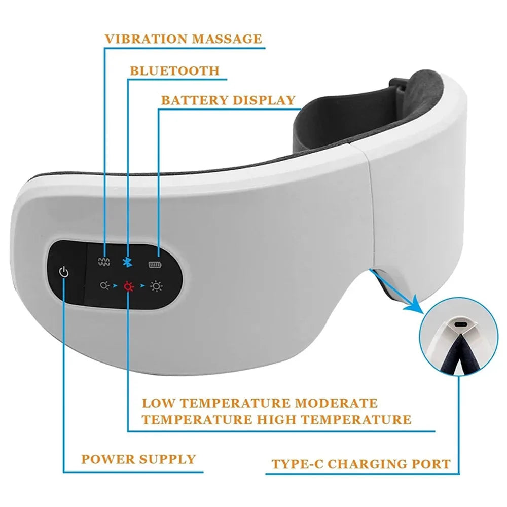 Smart Electric Eye Massager Air Pressure