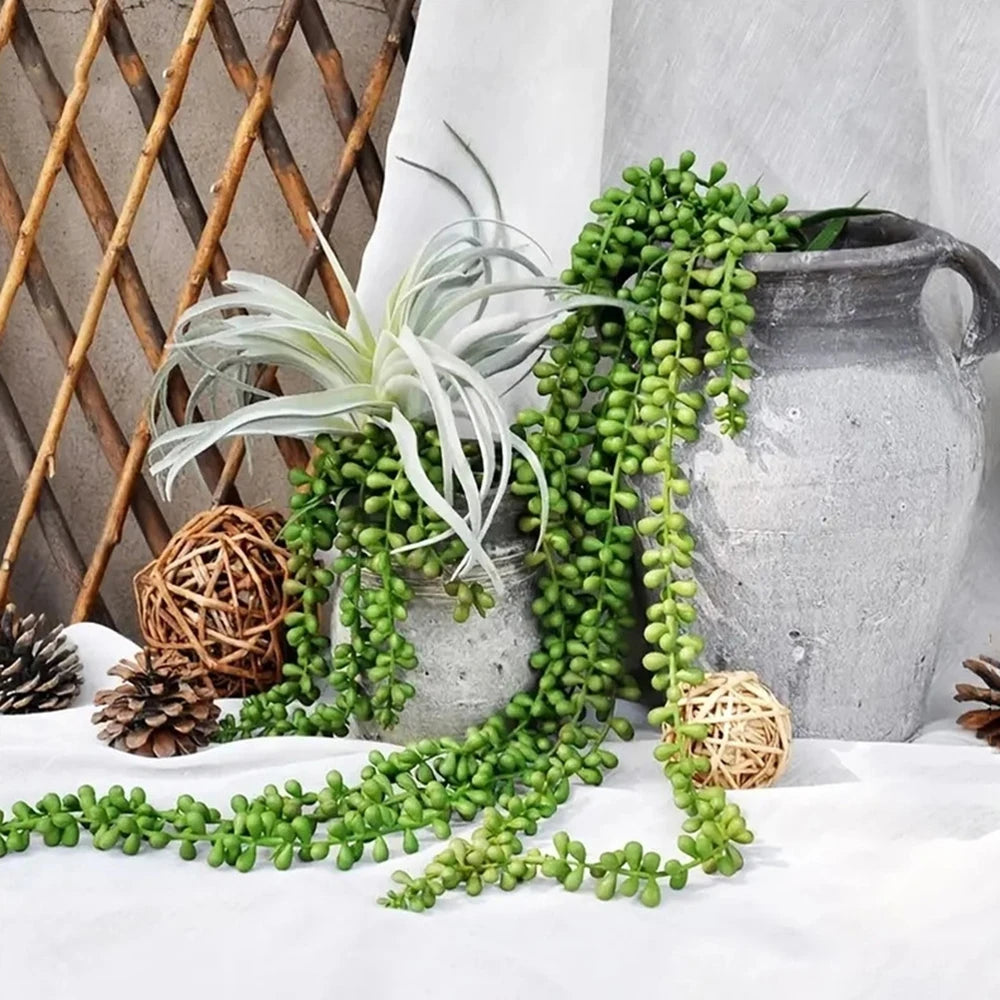 1PC Artificial Green Plants, Love Tears