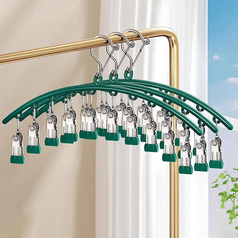 1PC Hanger Home Space Saving Curved Yoga Pants And Leggings Closet Organizer