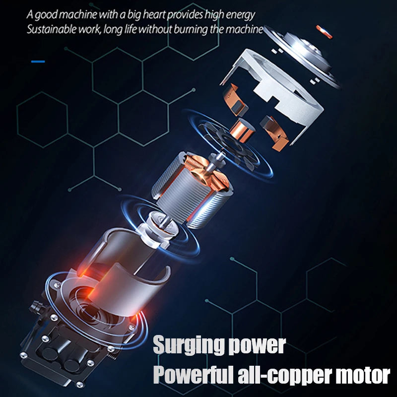 100Bar Electric High Pressure Washer 770Motor Car Washing Garden Spray Water Gun for Makita 21V Battery Car Washer Water Gun