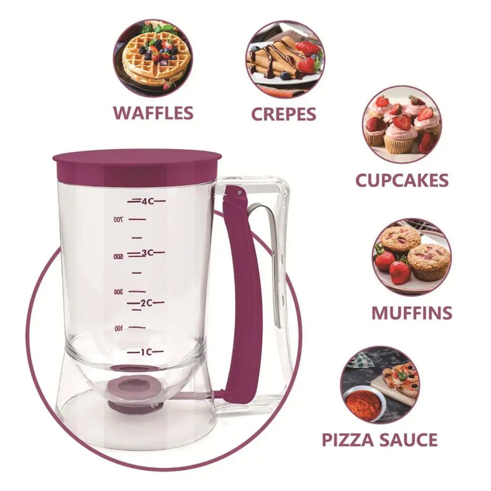 Hand-Held Batter Dispenser Pancake