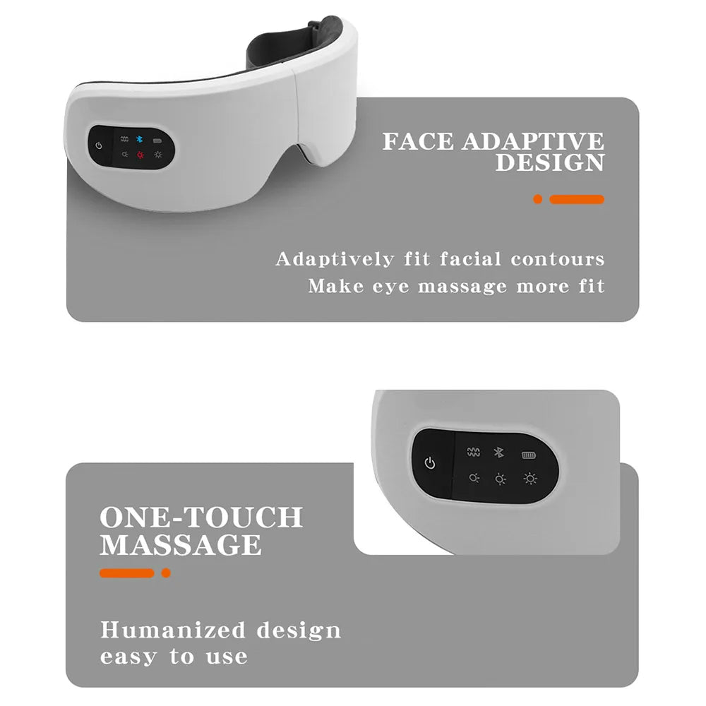 Smart Electric Eye Massager Air Pressure