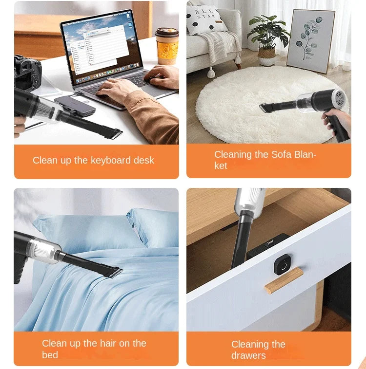 Wireless Handheld Car Vacuum Cleaner