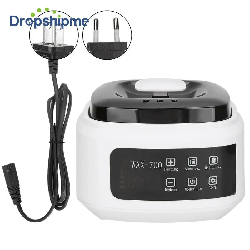 500ml Wax Heater Automatic Temperature Control Electric Hair Homeuse Removal Wax‑Melt Warmer Waxing Machine Epilator Quick Heate