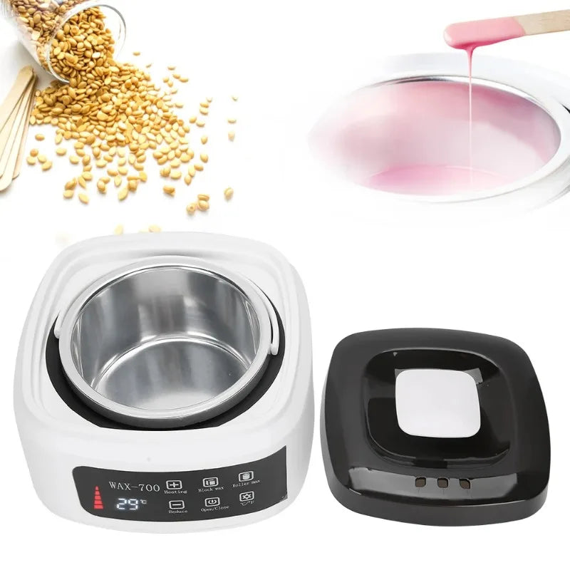 500ml Wax Heater Automatic Temperature Control Electric Hair Homeuse Removal Wax‑Melt Warmer Waxing Machine Epilator Quick Heate