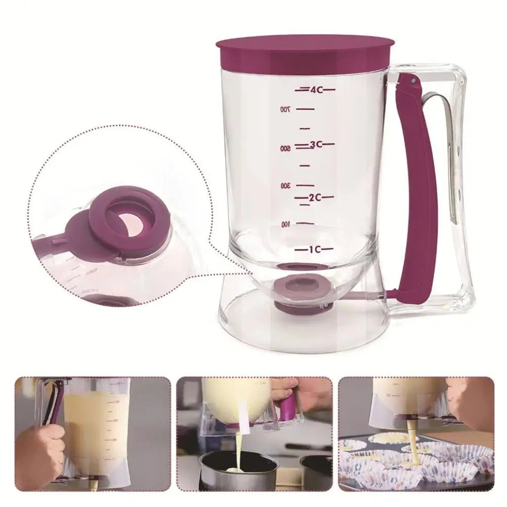 Hand-Held Batter Dispenser Pancake