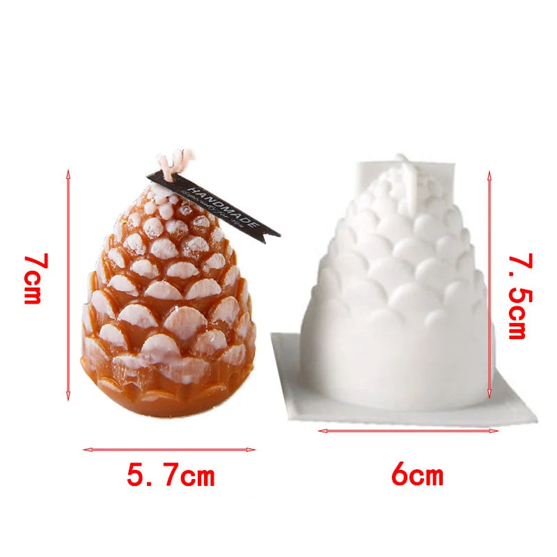 3D Ocean Shell Candle Mould DIY Plaster