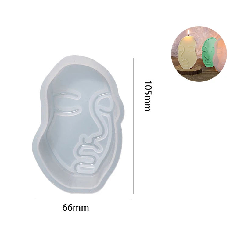 3D Ocean Shell Candle Mould DIY Plaster