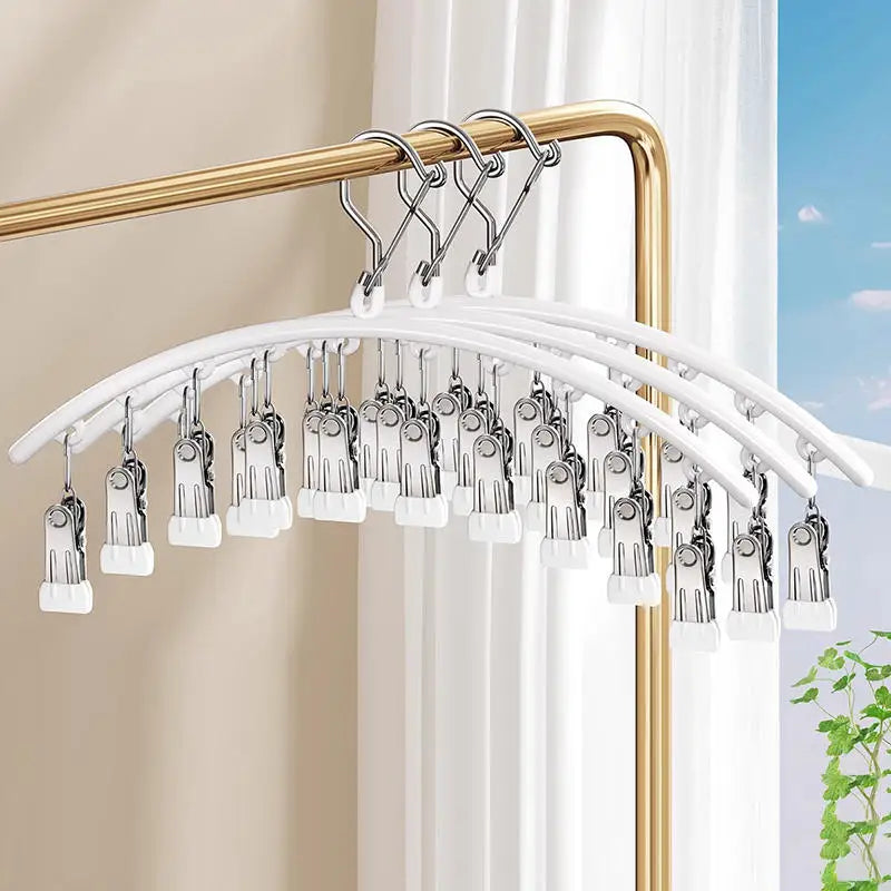 1PC Hanger Home Space Saving Curved Yoga Pants And Leggings Closet Organizer