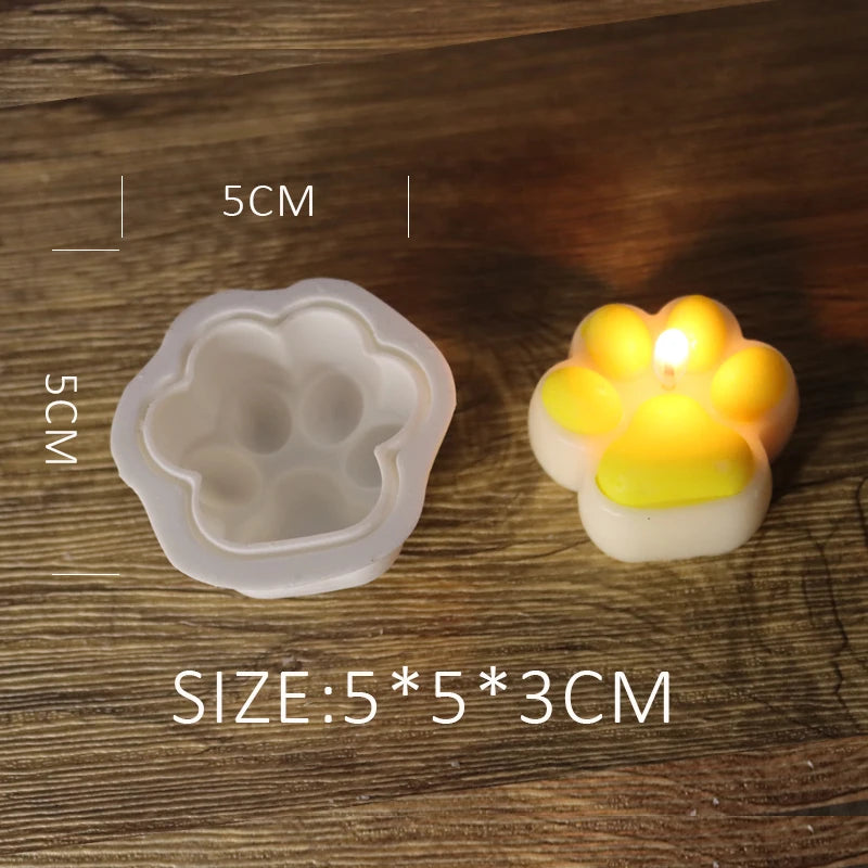 3D Ocean Shell Candle Mould DIY Plaster