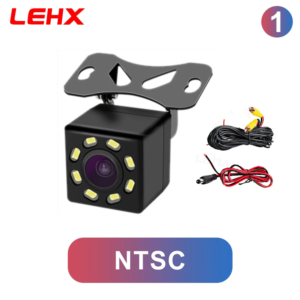 AHD 170° Car Camera Fisheye lens starlight night vision HD car rear view camera For 4G LTE Or AHD input Android Radio screen