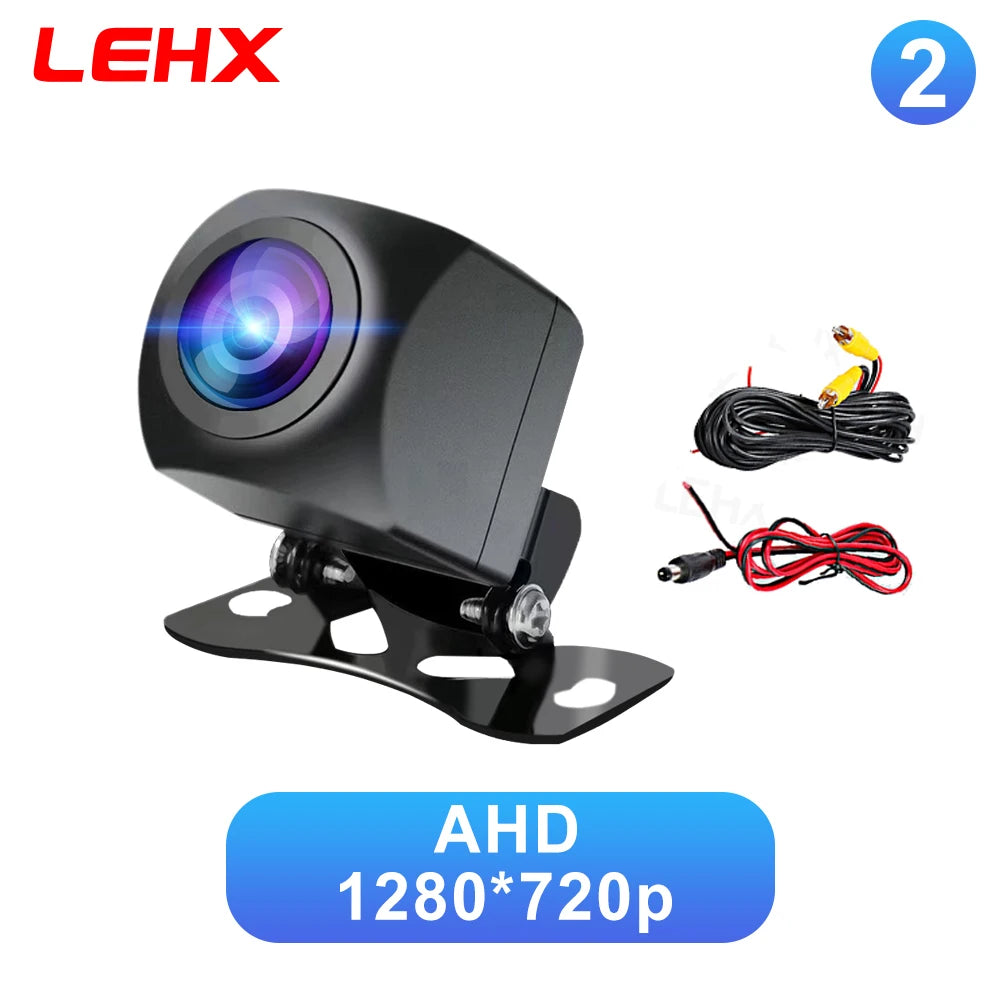 AHD 170° Car Camera Fisheye lens starlight night vision HD car rear view camera For 4G LTE Or AHD input Android Radio screen