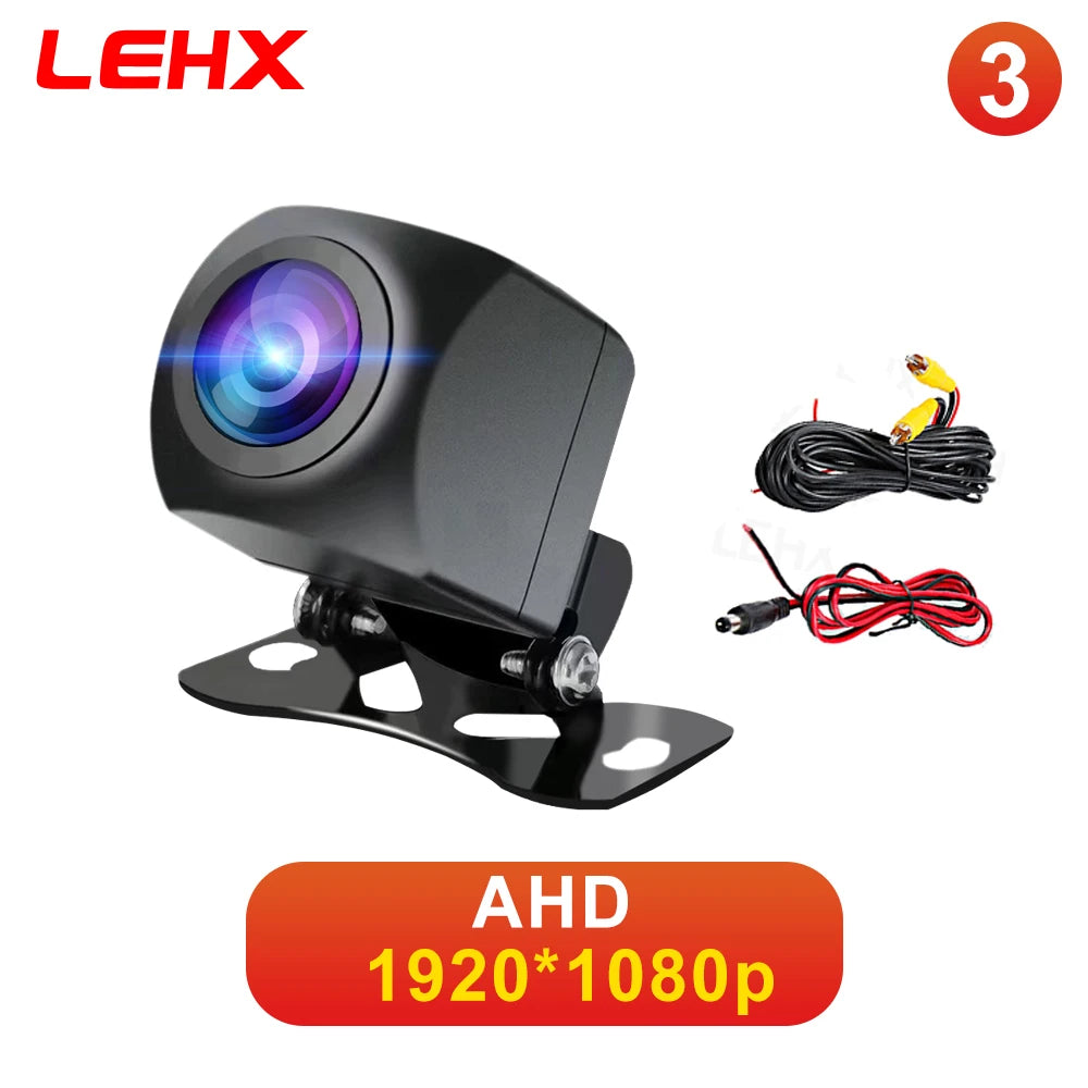 AHD 170° Car Camera Fisheye lens starlight night vision HD car rear view camera For 4G LTE Or AHD input Android Radio screen