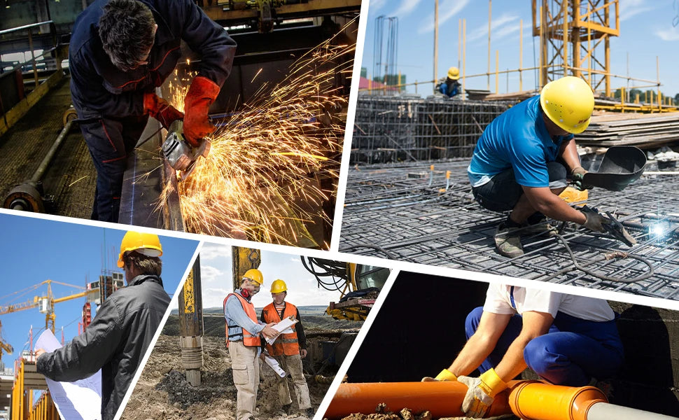 Steel Toe Work Shoes for Men Lightweight Breathable Work Sneakers  Indestructible Anti-Smash Anti-Puncture Safety Shoes Man