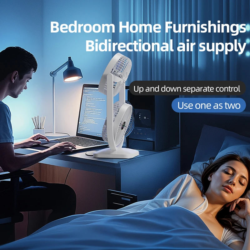 USB Charging Desktop Fan Portable