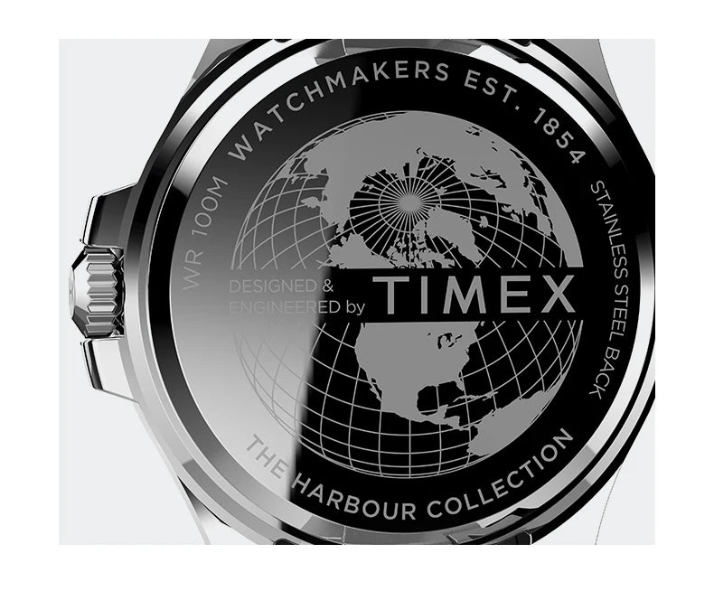 TIMEX Brand Men's Watch Luxury Leisure Multifunction Watches for Men Calendar Quartz Steel Strip Wristwatch