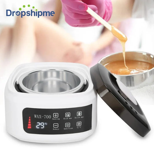 500ml Wax Heater Automatic Temperature Control Electric Hair Homeuse Removal Wax‑Melt Warmer Waxing Machine Epilator Quick Heate