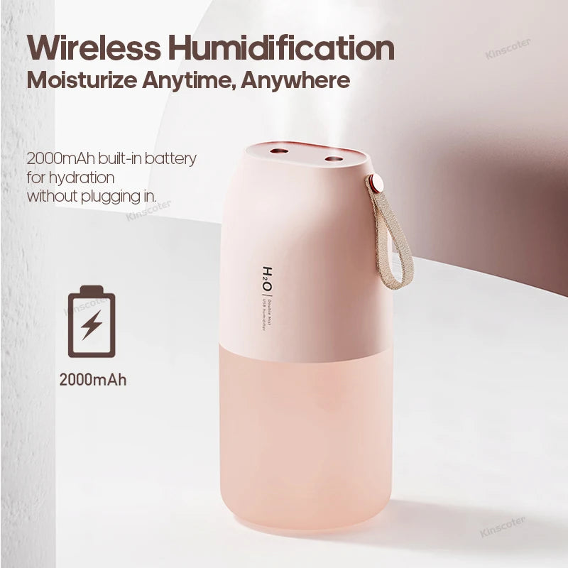 Cordless Rechargeable Air Humidifier