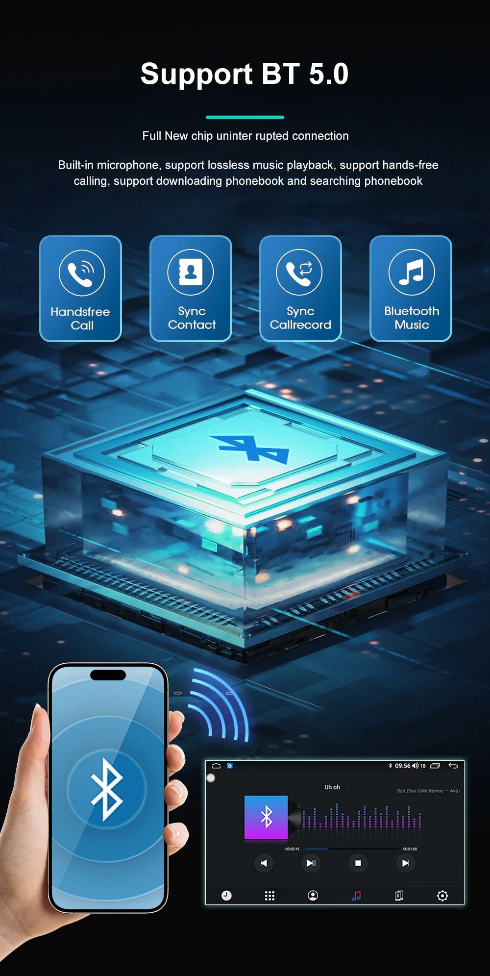 Android 14 For Jeep Compass 2 MP 2016 2017 2018 2019 Car Radio Stereo Multimedia Navigation GPS Auto Radio Player Carplay Screen