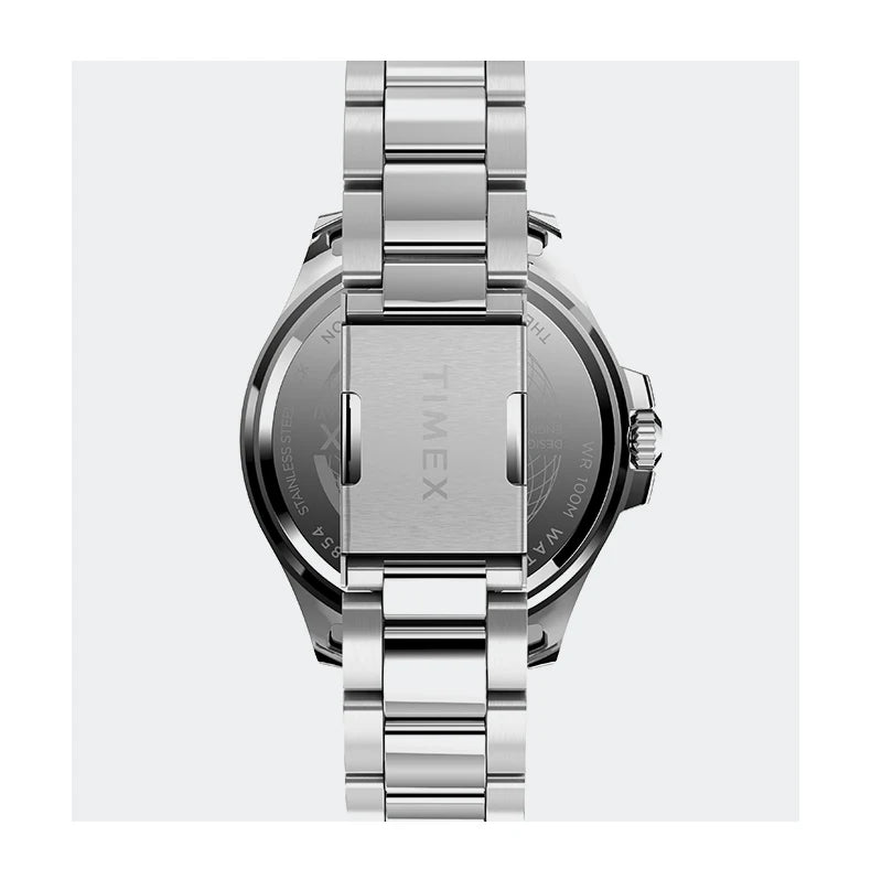 TIMEX Brand Men's Watch Luxury Leisure Multifunction Watches for Men Calendar Quartz Steel Strip Wristwatch