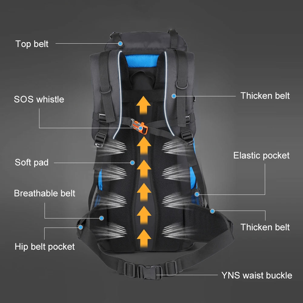 WESTTUNE Waterproof Climbing Backpack