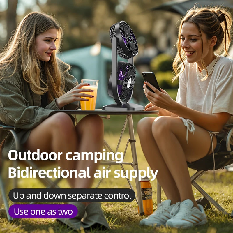 USB Charging Desktop Fan Portable