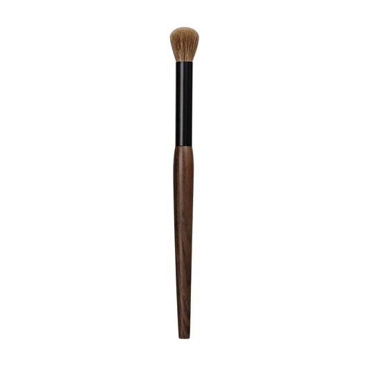 T127 Professional Handmade Makeup Brushes Natural Goat Hair Nose Eye Shadow Blending Brush Short Ebony Wood Handle Make Up Brush