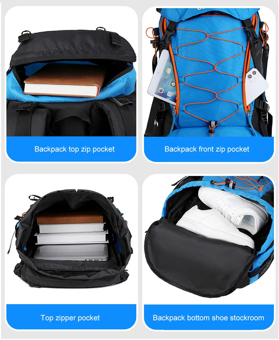 WESTTUNE Waterproof Climbing Backpack