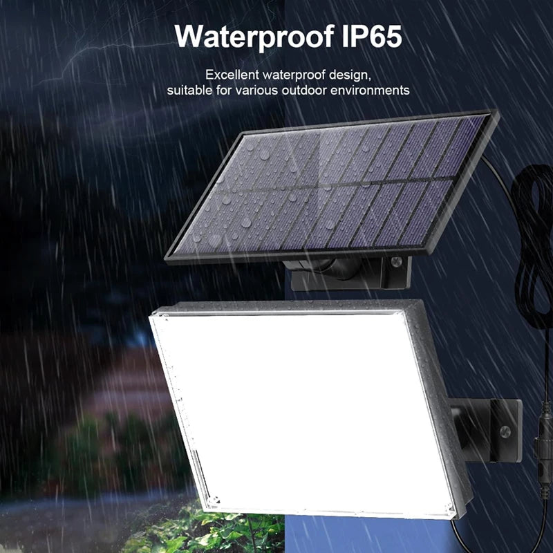 Outdoor Solar Motion Sensor Lights 400LED with Remote Control Flood Wall Lamp IP65 Waterproof Solar Powered Security Spot Lights