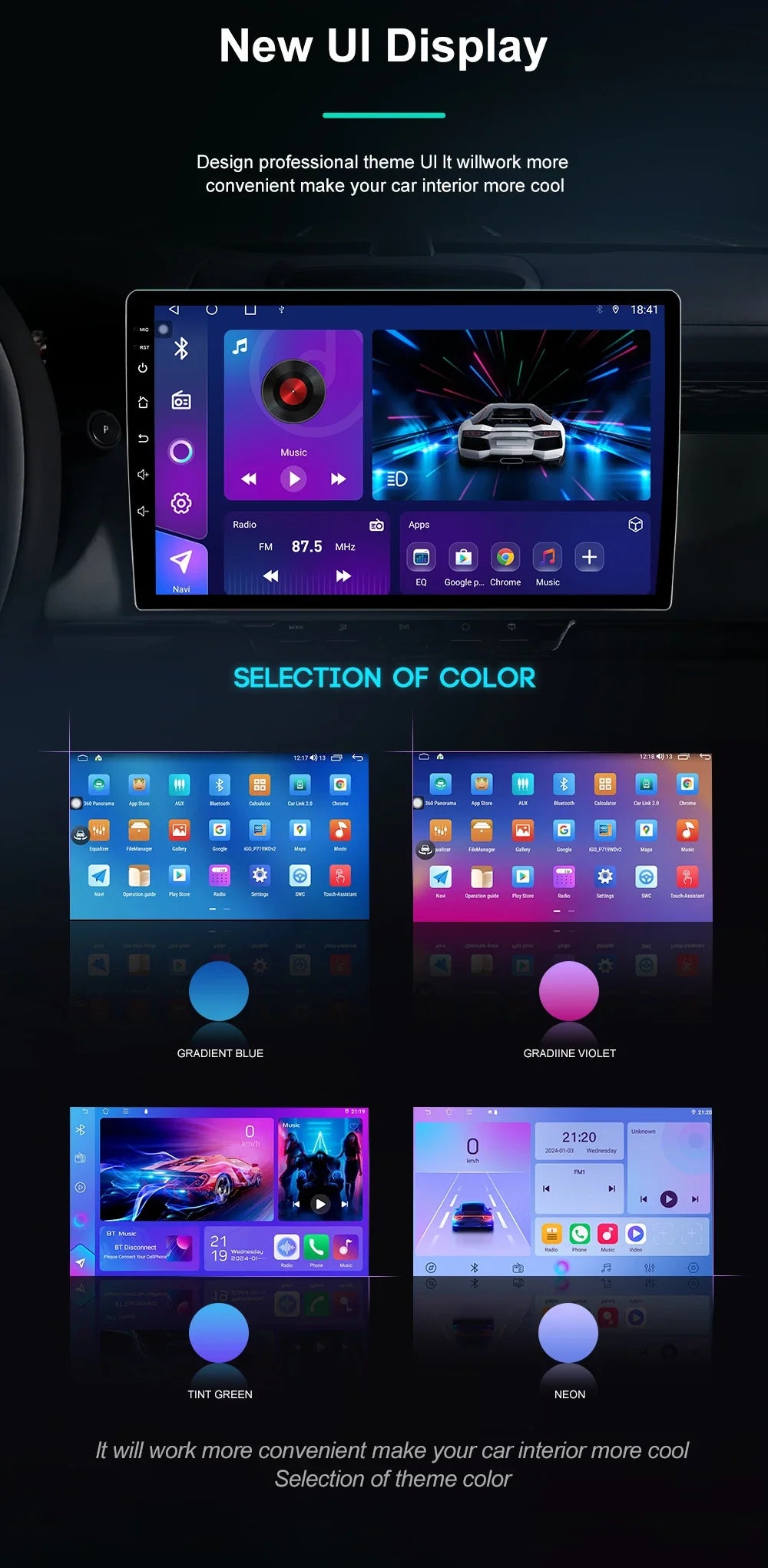 Android 14 For Jeep Compass 2 MP 2016 2017 2018 2019 Car Radio Stereo Multimedia Navigation GPS Auto Radio Player Carplay Screen