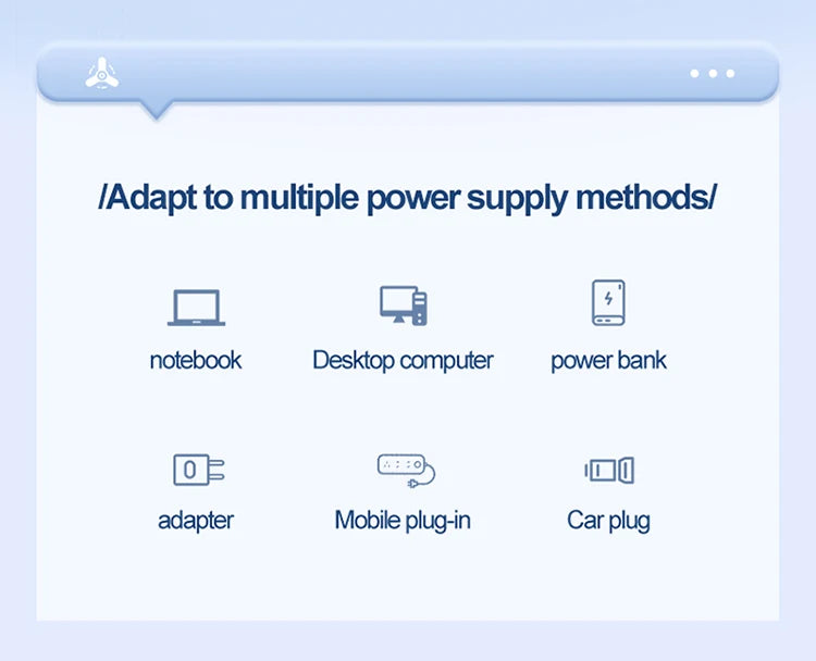 USB Charging Desktop Fan Portable Rotatable Desktop Electric Fan Suitable For Outdoor Picnic Student Dormitory Office Home Use